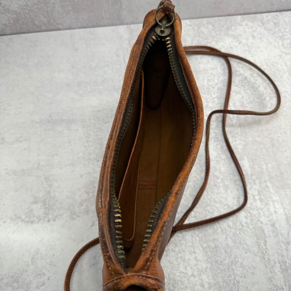 Vintage 1970s Coach Leatherware Leather Convertible Bag British Tan Made in USA - Picture 7 of 14